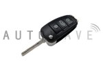 Autowave Audi A1/Q3 3 Button Flip Remote - AUTRK0026