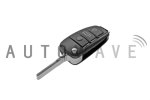 Autowave Audi A3/TT 8P0 3 Button Flip Remote - AUTRK0038