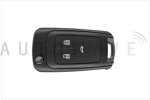 Autowave Vauxhall/Opel 3 Button Flip Remote Key HU100 - AUTRK0049