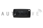 Autowave Citroen 3 Button Remote with Headlight Button VA2 - AUTRK0107