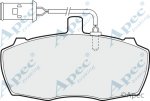 PAD70 - Apec Brake Pad Set Front 3Y36K Warranty
