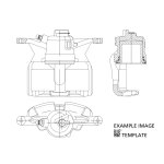Blueprint Brake Caliper ADBP450042