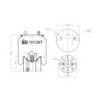 Febi Bilstein Air Spring 101267