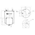 Febi Bilstein Air Spring 101307