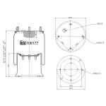 Febi Bilstein Air Spring 106177