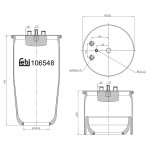 Febi Bilstein Air Spring 106548