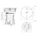 Febi Bilstein Air Spring 108034