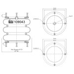 Febi Bilstein Air Spring 109043