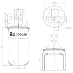 Febi Bilstein Air Spring 109086