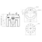 Febi Bilstein Air Spring 109307