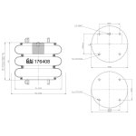 Febi Bilstein Air Spring 176408