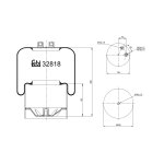 Febi Bilstein Air Spring 32818