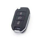 Autowave Peugeot 3 Button Flip ID46 with Headlight Button - AUTRK0214
