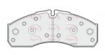 PAD1921 - Apec Brake Pad Set Front 3Y36K Warranty