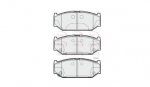 PAD1823 - Apec Brake Pad Set Front 3Y36K Warranty