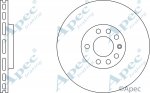 DSK2275 - Apec Brake Disc Single Front 3Y36K Warranty