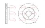 DSK504 - Apec Brake Disc Single Front 3Y36K Warranty