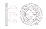 DSK2727 - Apec Brake Disc Single Rear RH 3Y36K Warranty