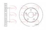 DSK2768 - Apec Brake Disc Single Front 3Y36K Warranty