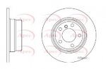 DSK2172 - Apec Brake Disc Single Rear 3Y36K Warranty