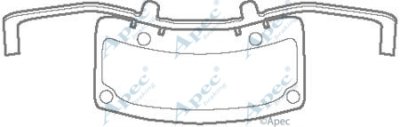 KIT1129 - Apec Pad Fitting Kit Front 3Y36K Warranty