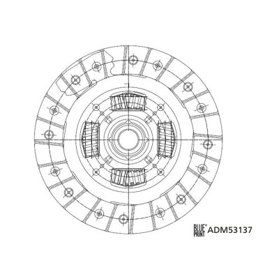 Blueprint Clutch Disc ADM53137