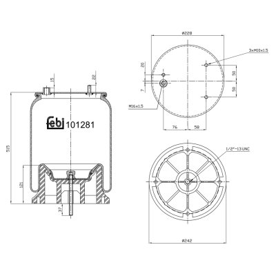 Febi Bilstein Air Spring 101281