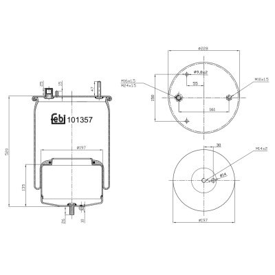 Febi Bilstein Air Spring 101357