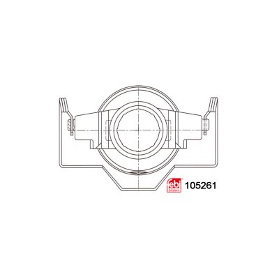 Febi Bilstein Clutch Release Bearing 105261