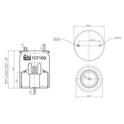 Febi Bilstein Air Spring 107169