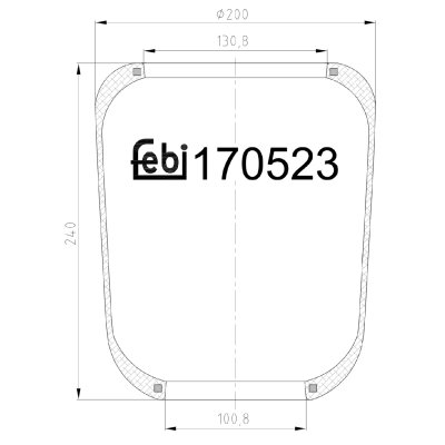 Febi Bilstein Air Spring 170523