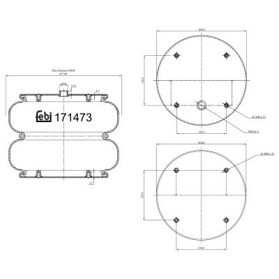 Febi Bilstein Air Spring 171473