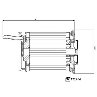 Febi Bilstein Fuel Filter 172764