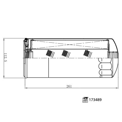 Febi Bilstein Oil Filter 173489