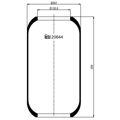 Febi Bilstein Air Spring 20644