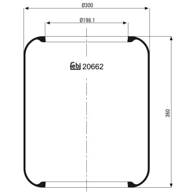 Febi Bilstein Air Spring 20662