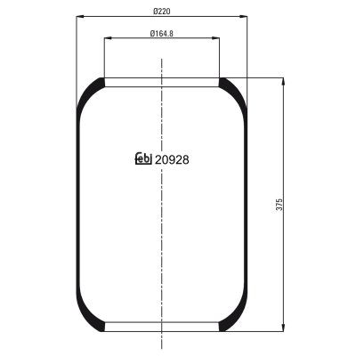 Febi Bilstein Air Spring 20928