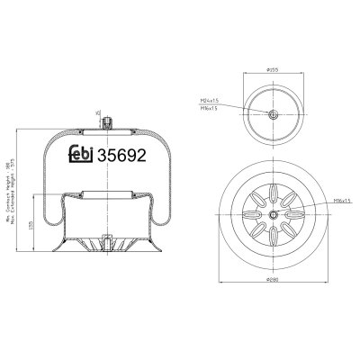 Febi Bilstein Air Spring 35692