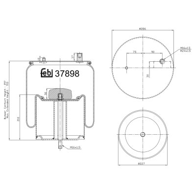 Febi Bilstein Air Spring 37898