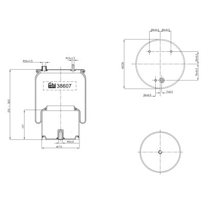 Febi Bilstein Air Spring 38607