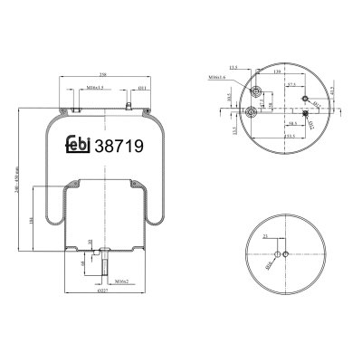 Febi Bilstein Air Spring 38719