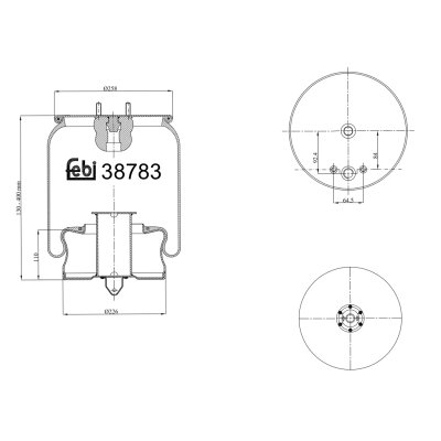 Febi Bilstein Air Spring 38783