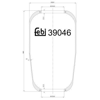 Febi Bilstein Air Spring 39046