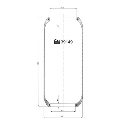 Febi Bilstein Air Spring 39149