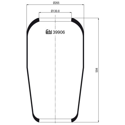 Febi Bilstein Air Spring 39906