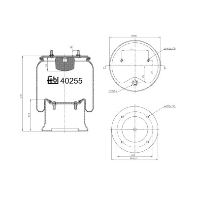 Febi Bilstein Air Spring 40255