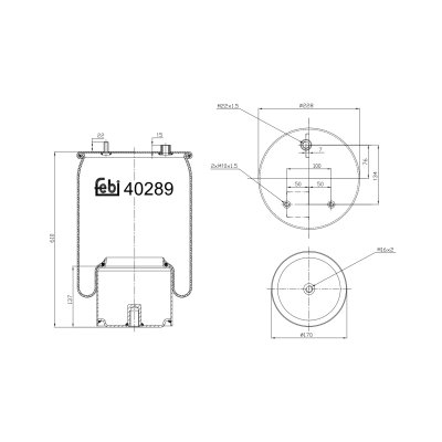 Febi Bilstein Air Spring 40289