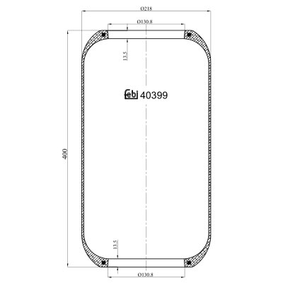 Febi Bilstein Air Spring 40399