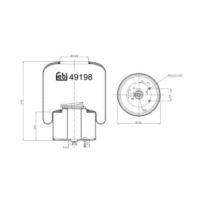 Febi Bilstein Air Spring 49198