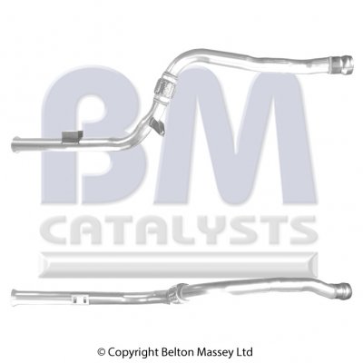 BM Cats Connecting Pipe Euro 4 BM50378